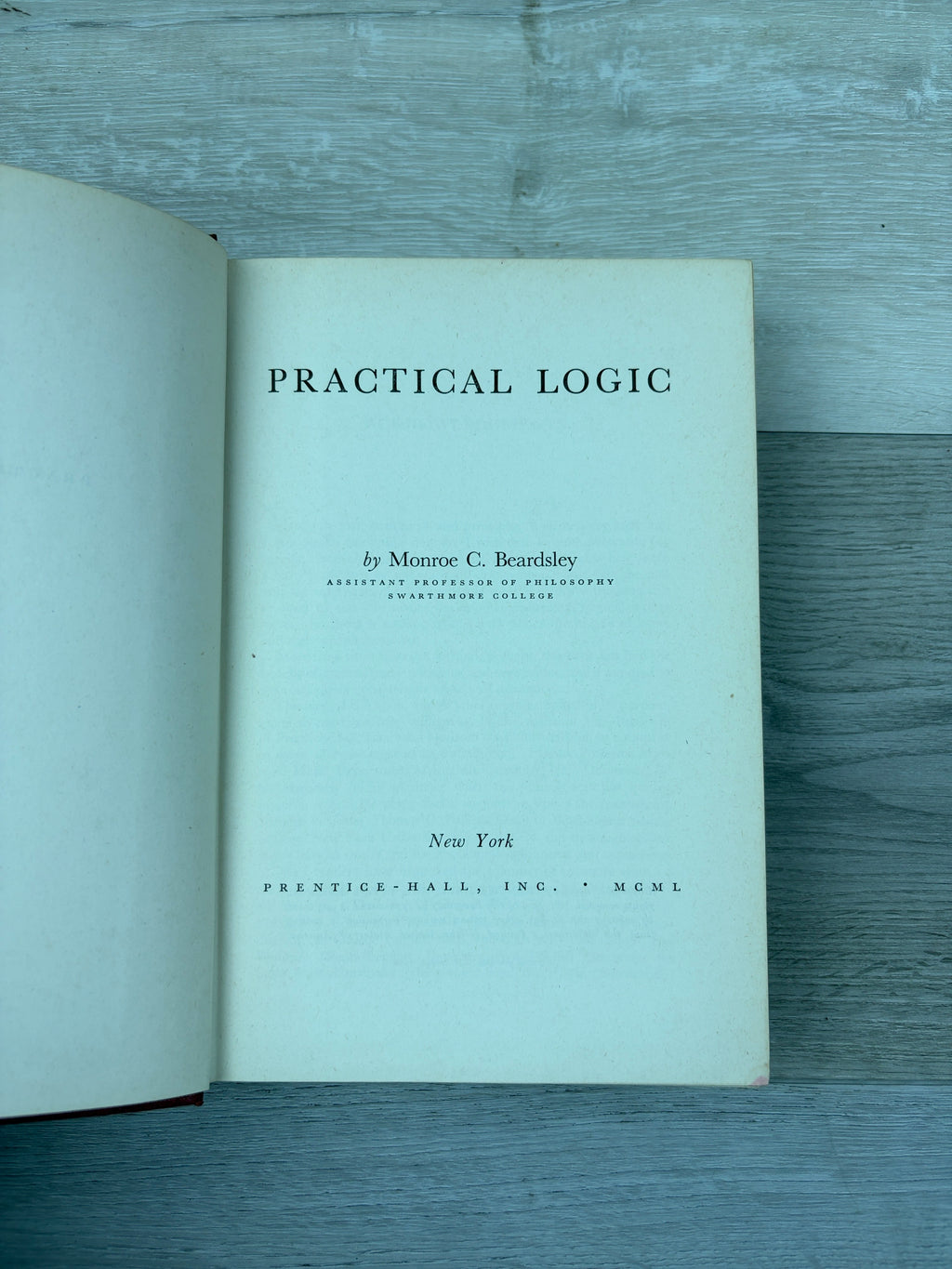 Practical Logic
