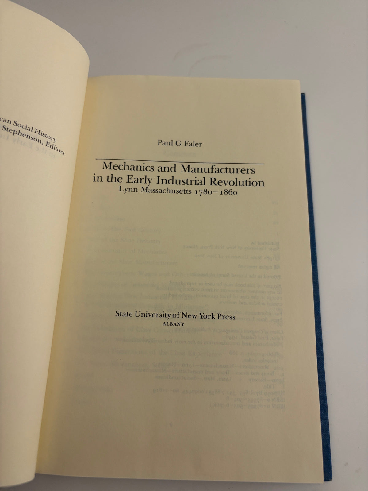 Mechanics and Manufacturers in the Early Industrial Revolution