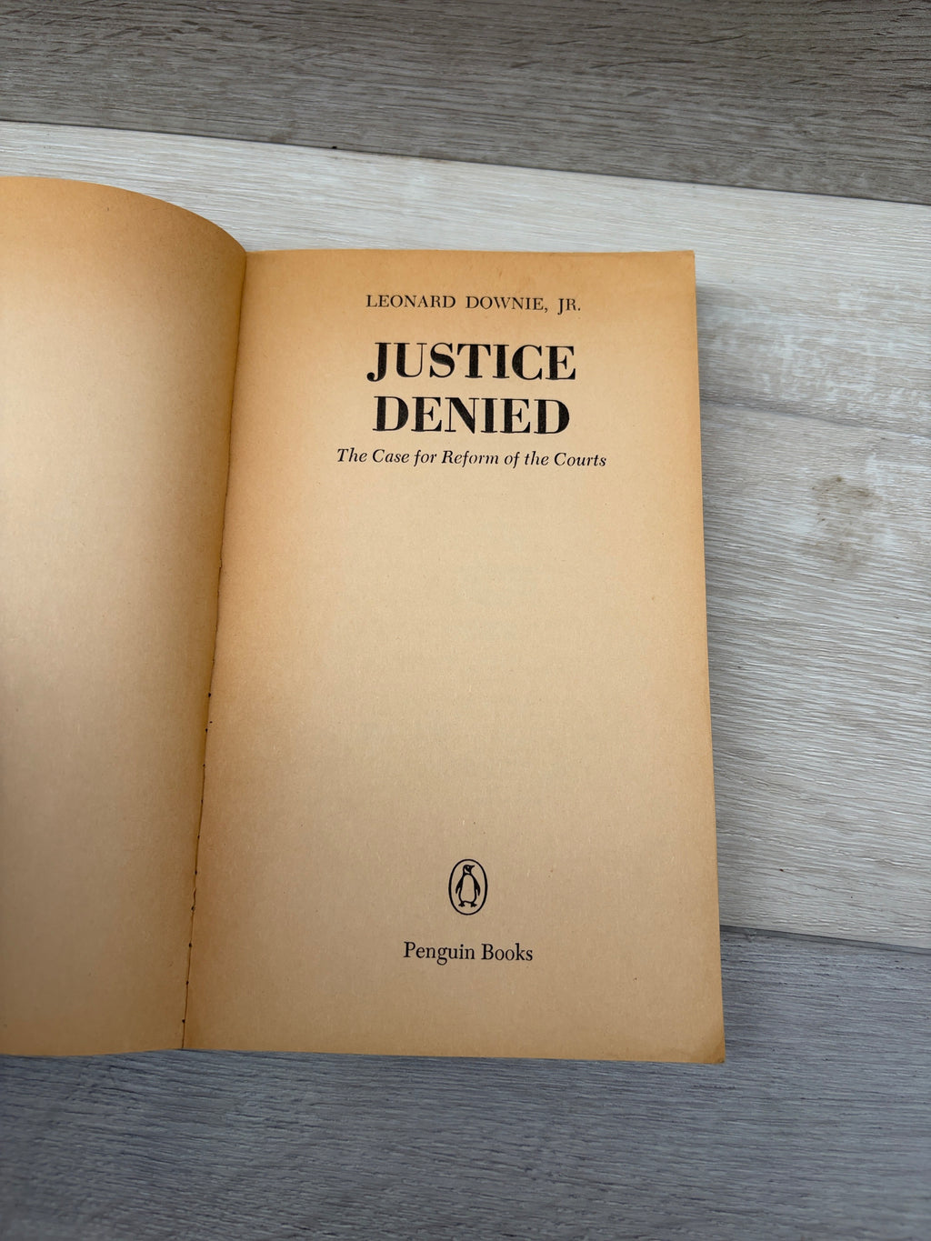 Justice Denied: The Case for Reform of the Courts
