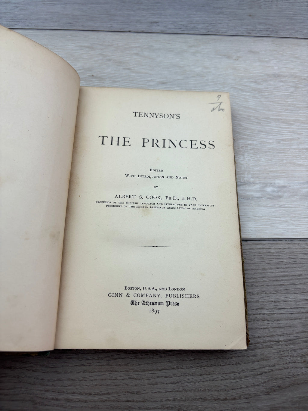 Tennyson's The Princess