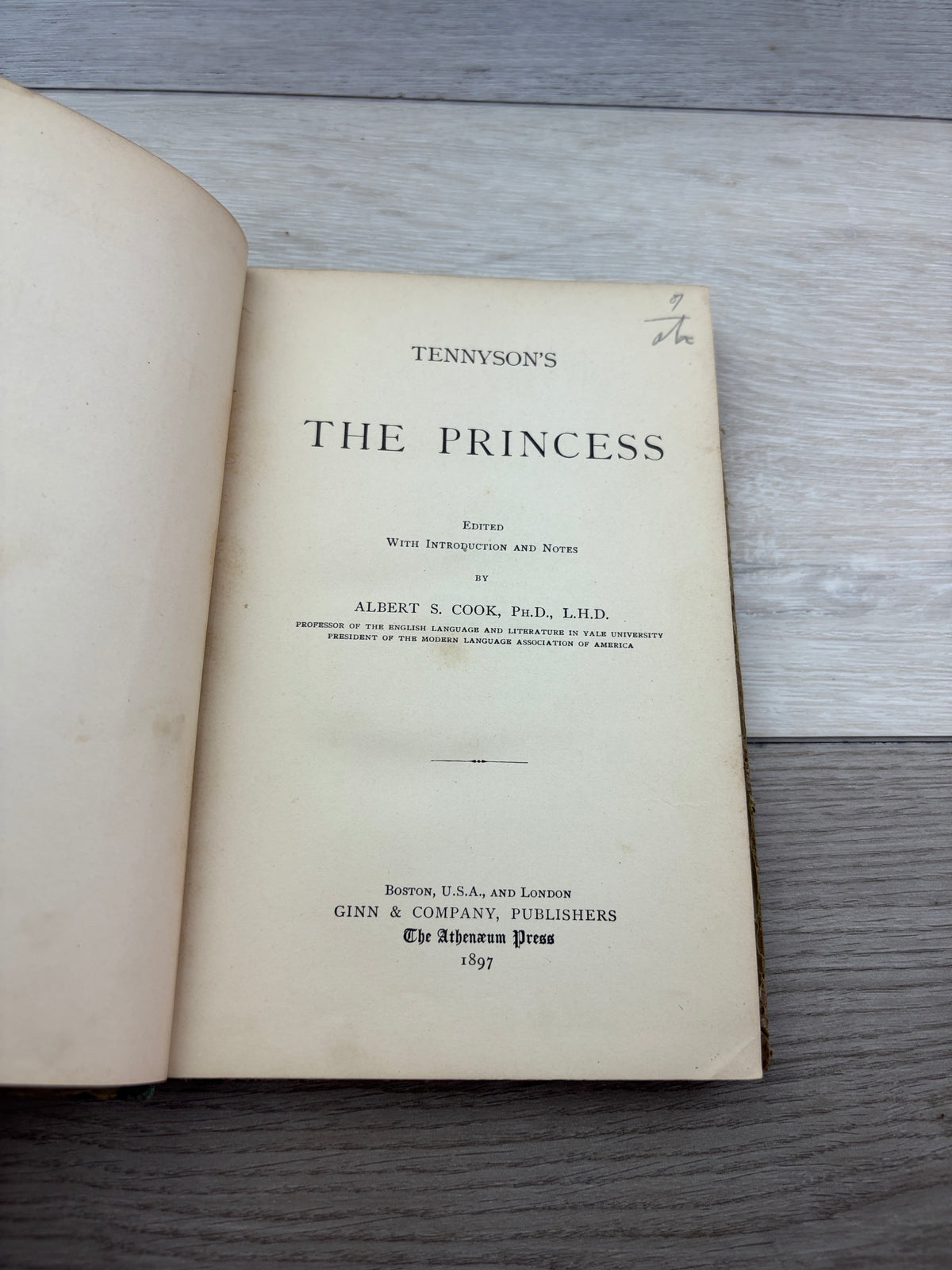 Tennyson's The Princess