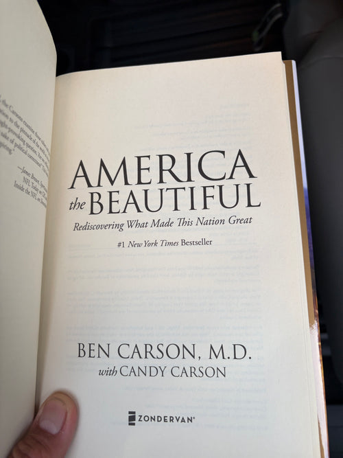 America the Beautiful + Certificate of Authenticity