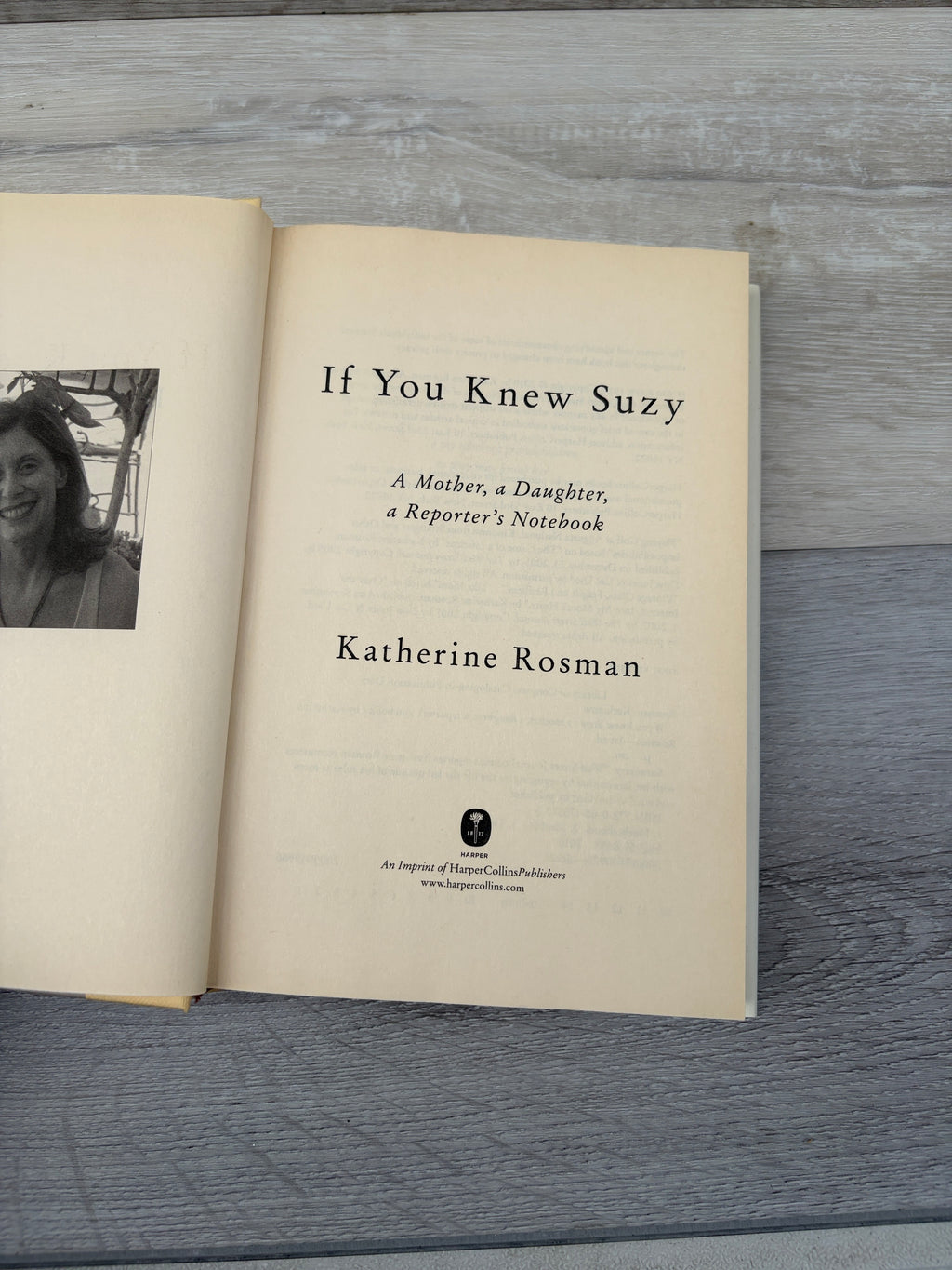 If You Knew Suzy: A Mother, a Daughter, a Reporter's Notebook