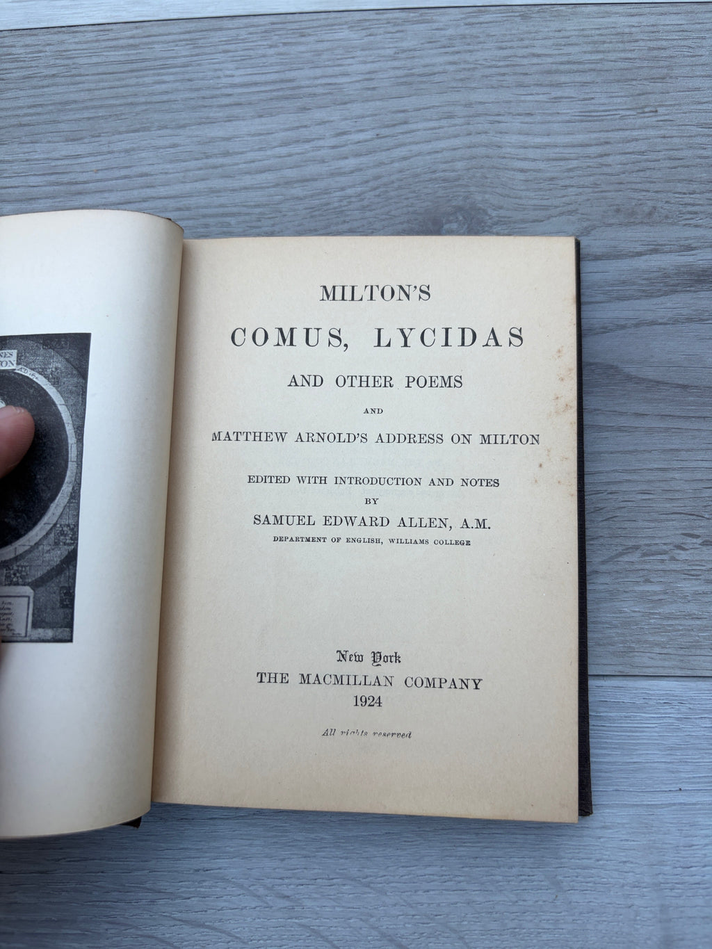 Milton's Comus, Lycidas