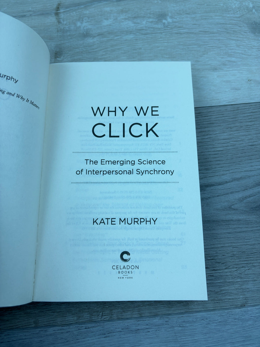 Why We Click: The Emerging Science of Interpersonal Synchrony