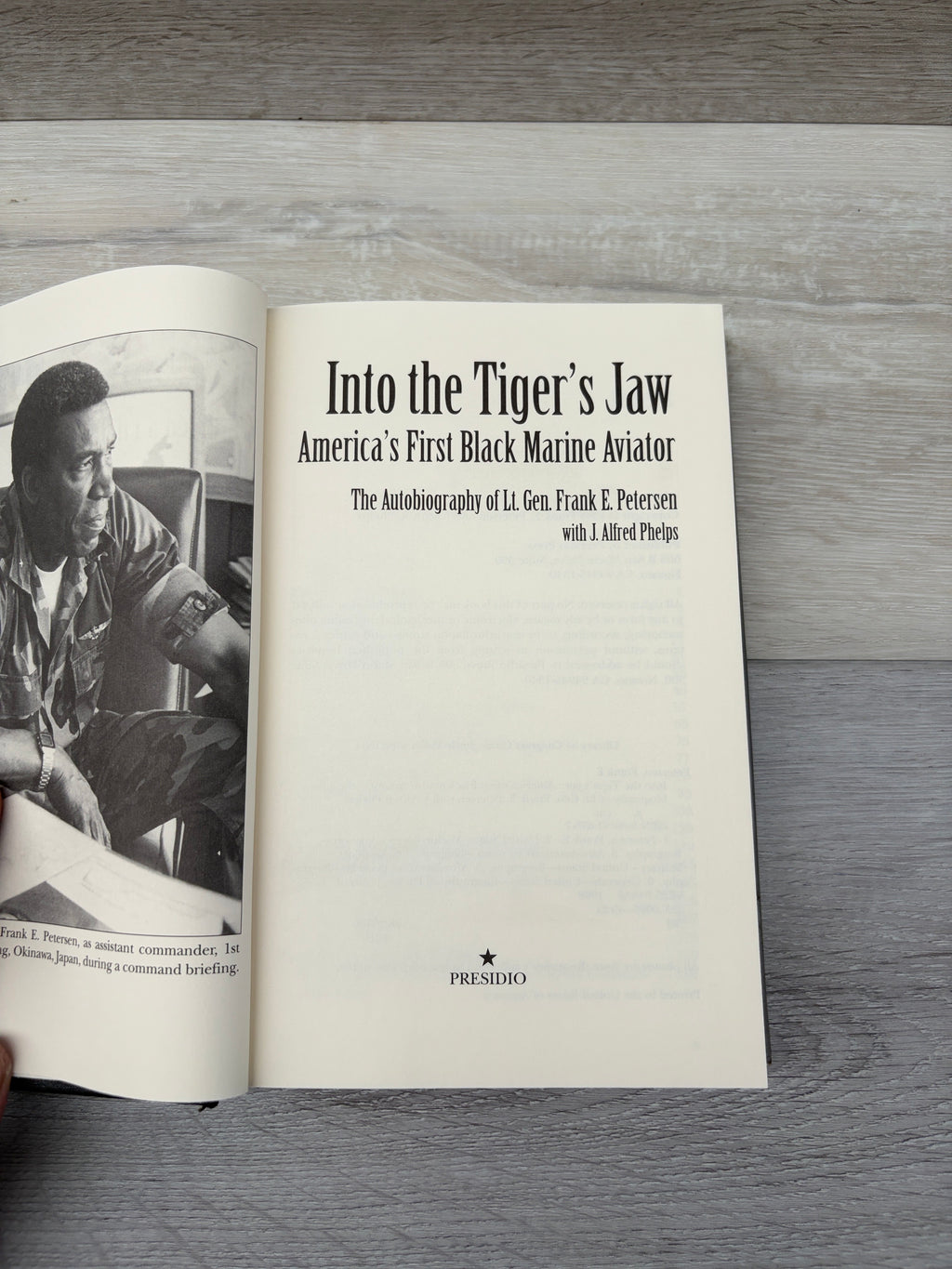 Into the Tiger's Jaw: America's First Black Marine Aviator