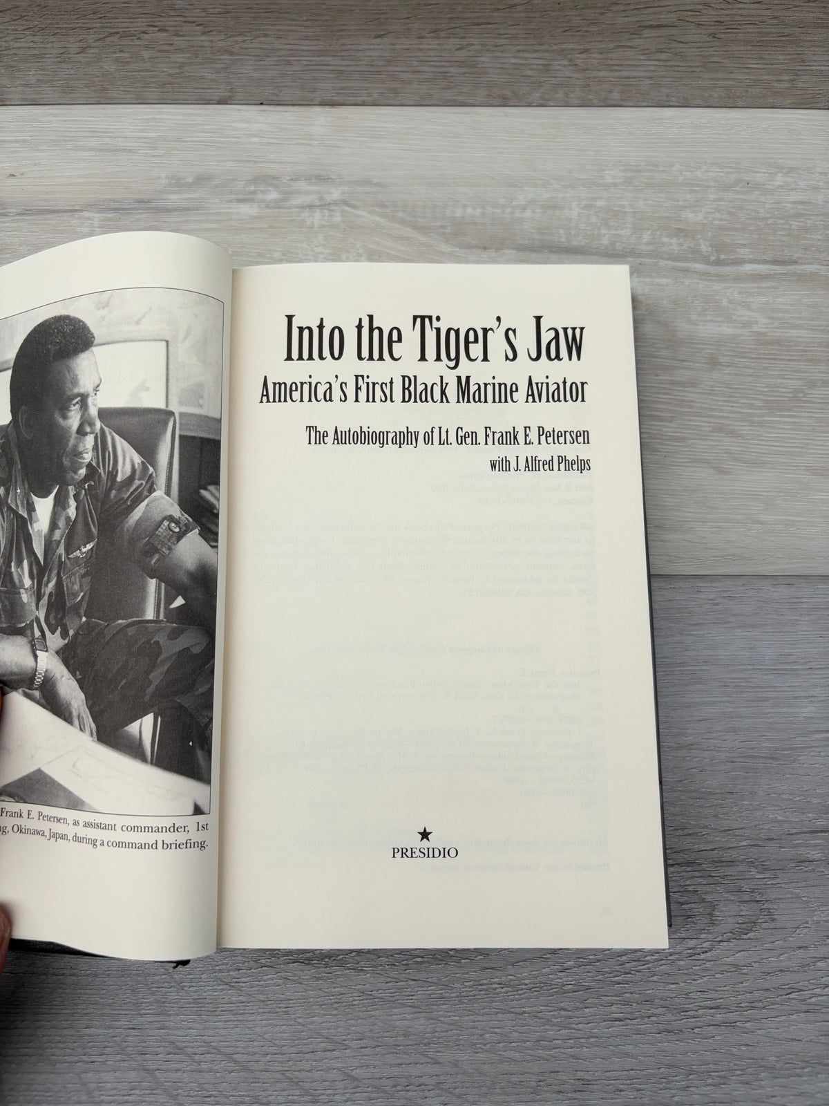 Into the Tiger's Jaw: America's First Black Marine Aviator