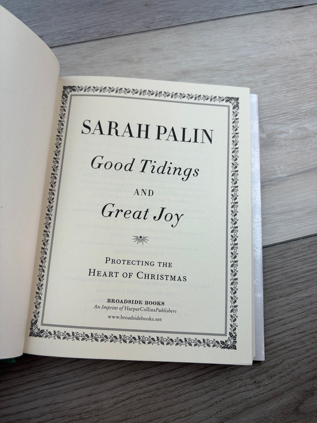 Good Tidings and Great Joy