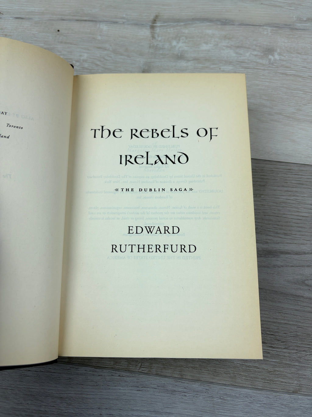 The Rebels of Ireland: The Dublin Saga