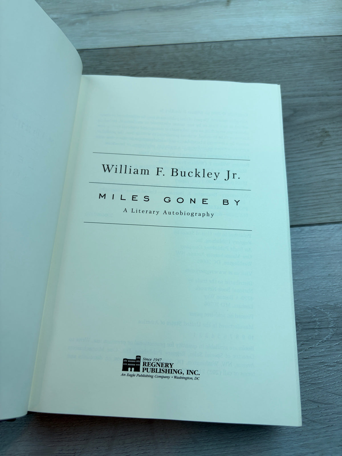 Miles Gone By: A Literary Autobiography Since 1947