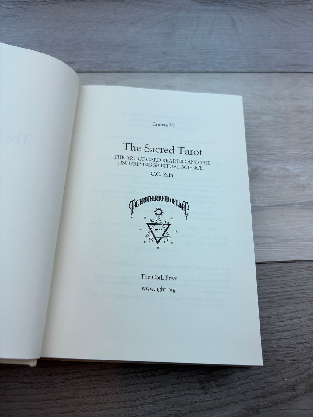 The Sacred Tarot