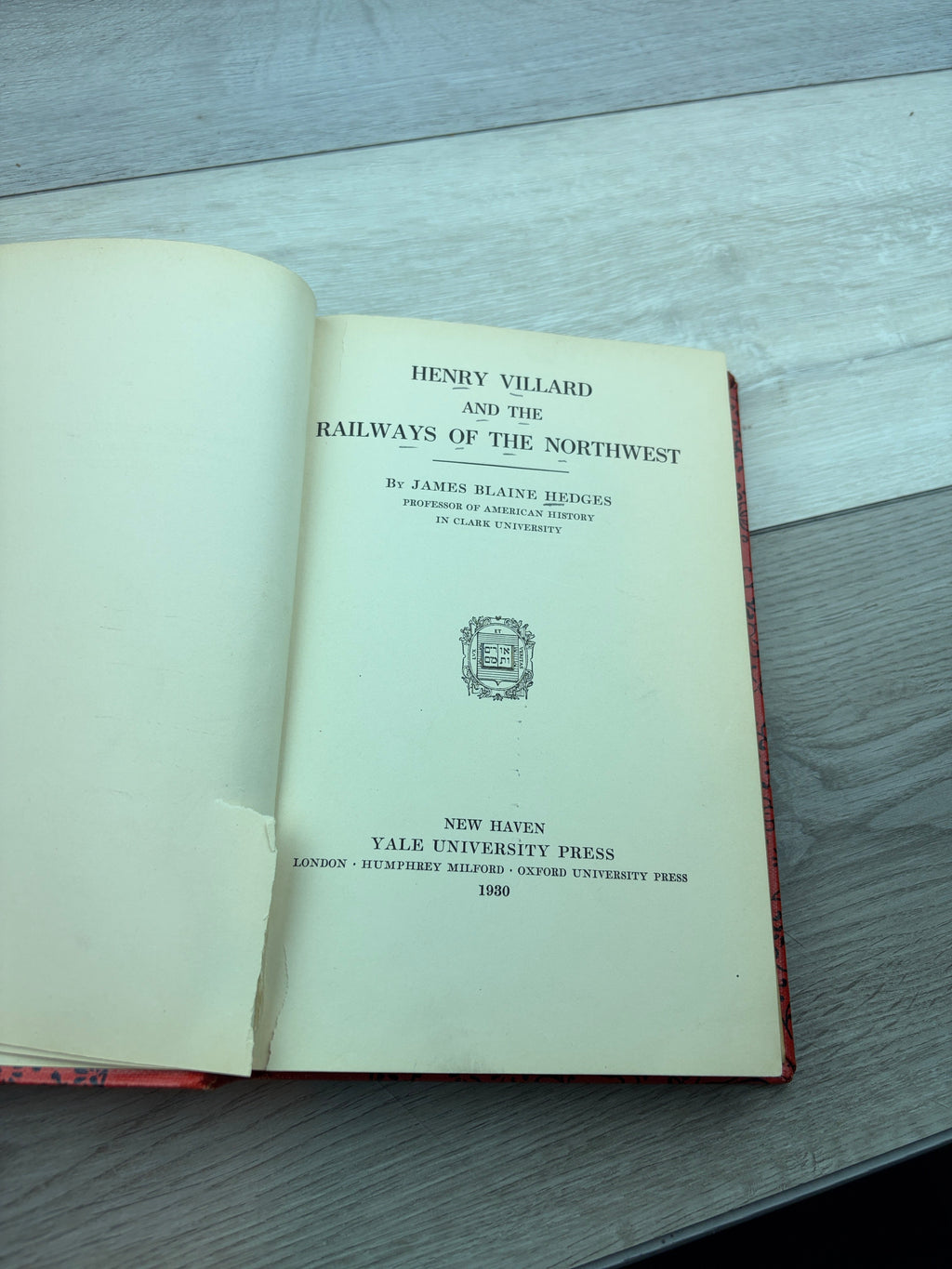 Henry Villard and the Railways of the Northwest