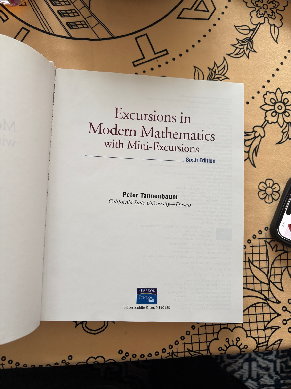 Excursions in Modern Mathematics with Mini-Excursions