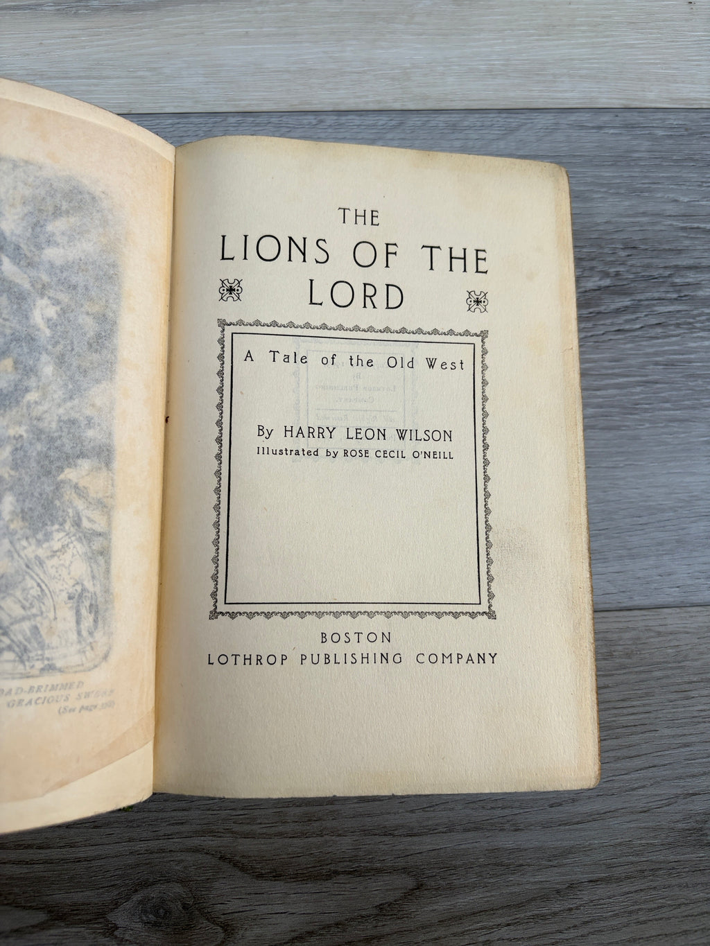The Lions of the Lord: A Tale of the Old West