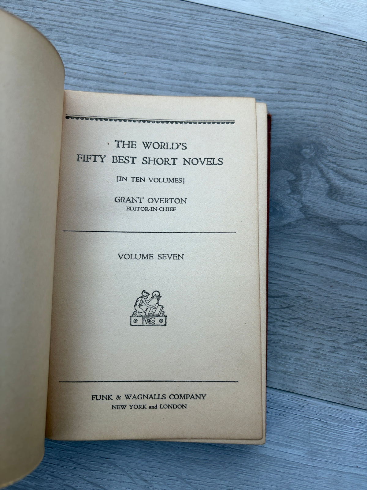 The World's Fifty Best Short Novels, Volume Seven