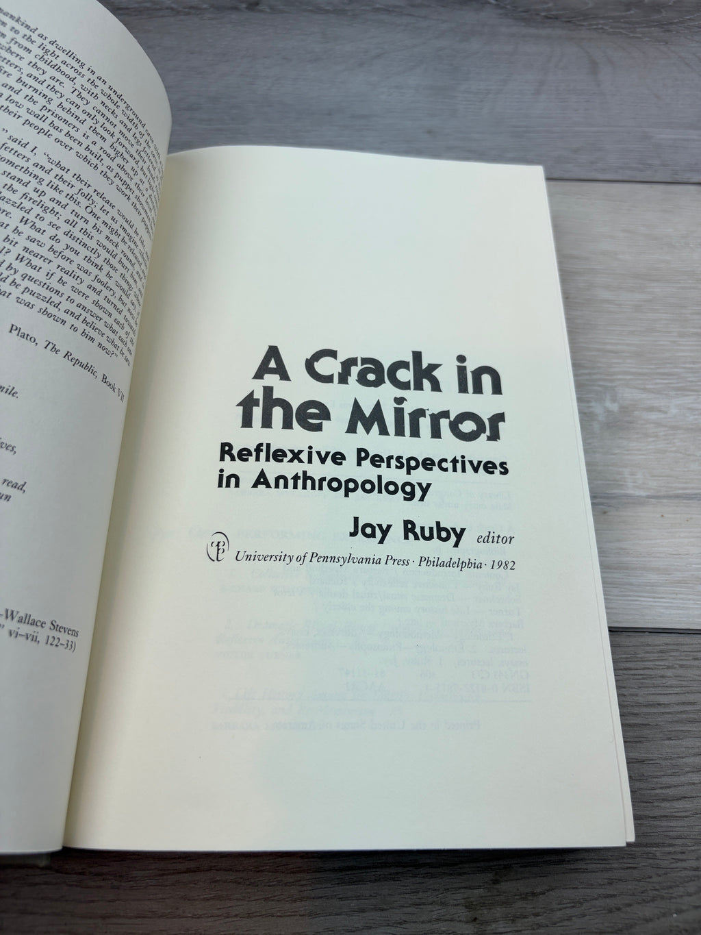 A Crack in the Mirror: Reflexive Perspectives in Anthropology