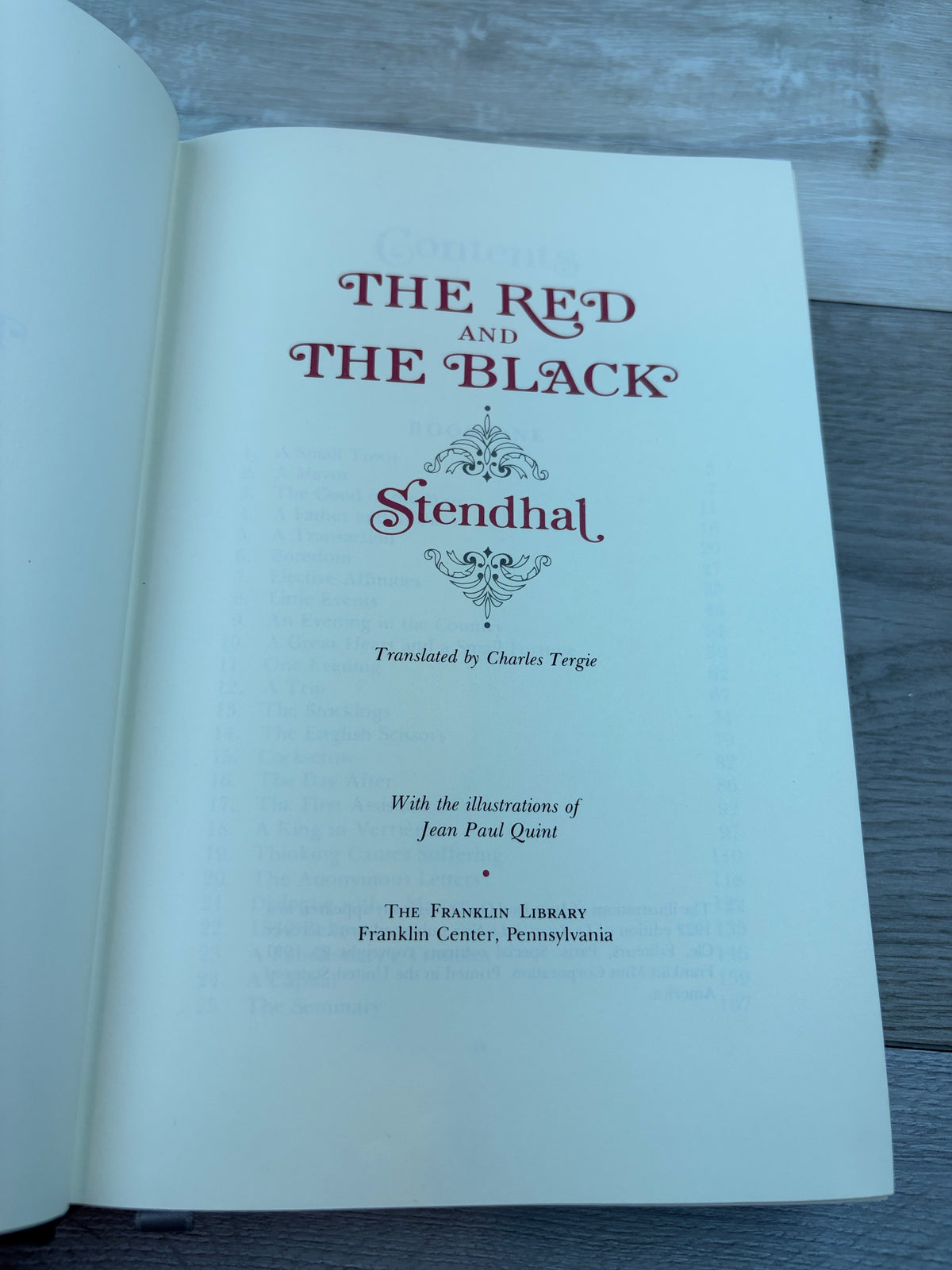 The Red and the Black