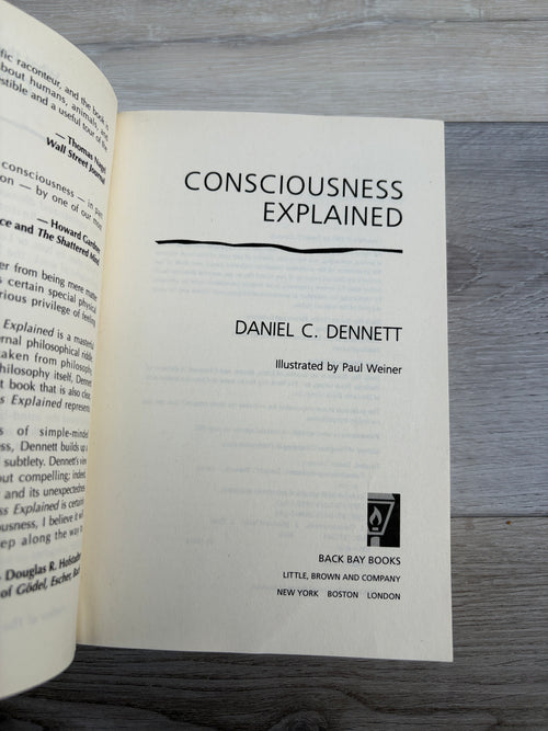 Consciousness Explained