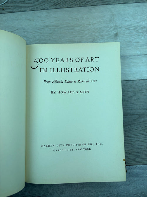 500 Years of Art in Illustration: From Albrecht Dürer to Rockwell Kent