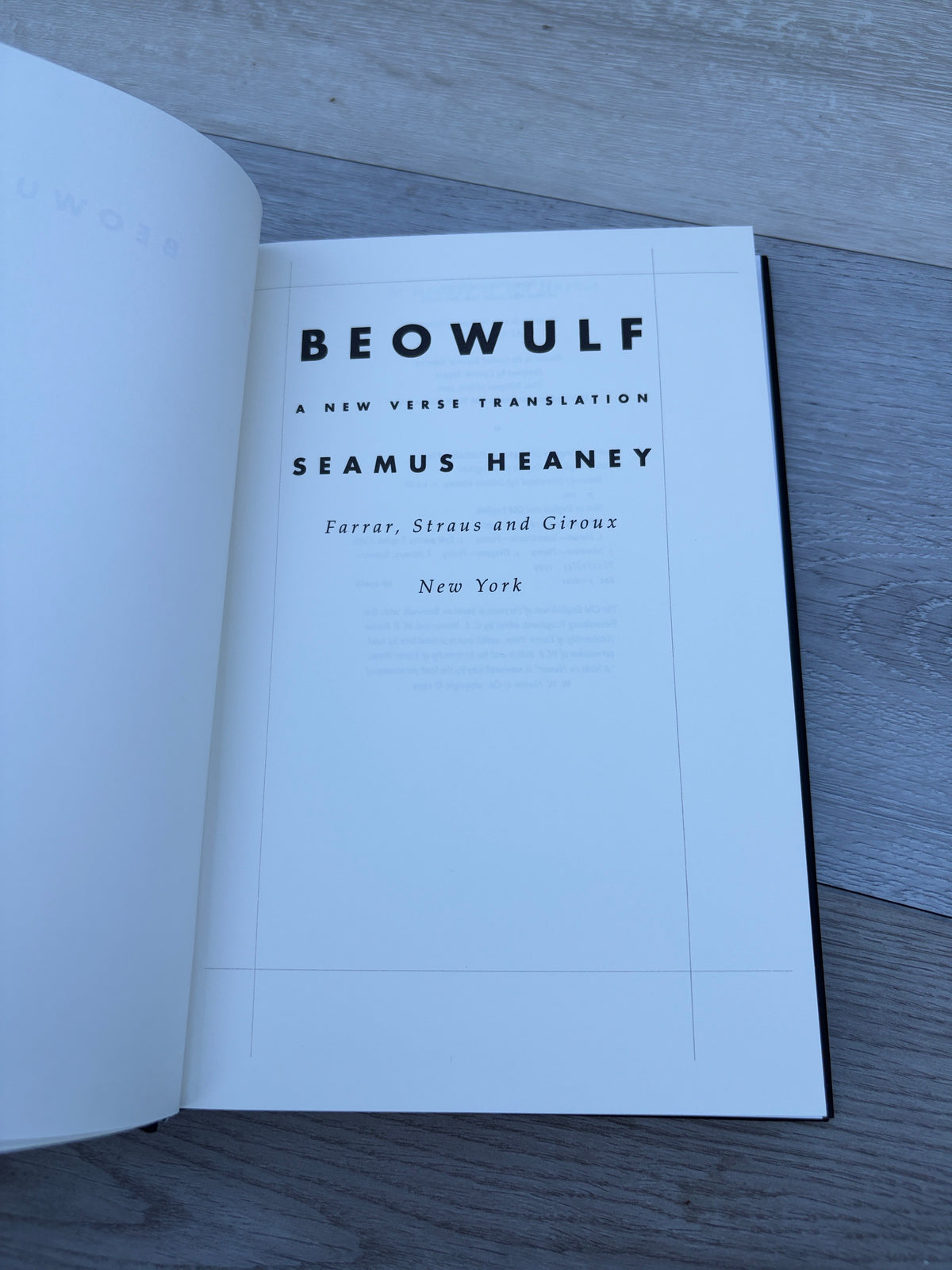 Beowulf: A New Verse Translation