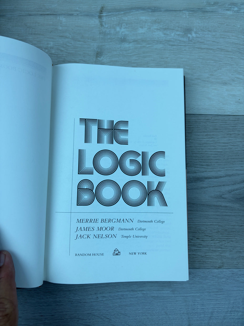 The Logic Book
