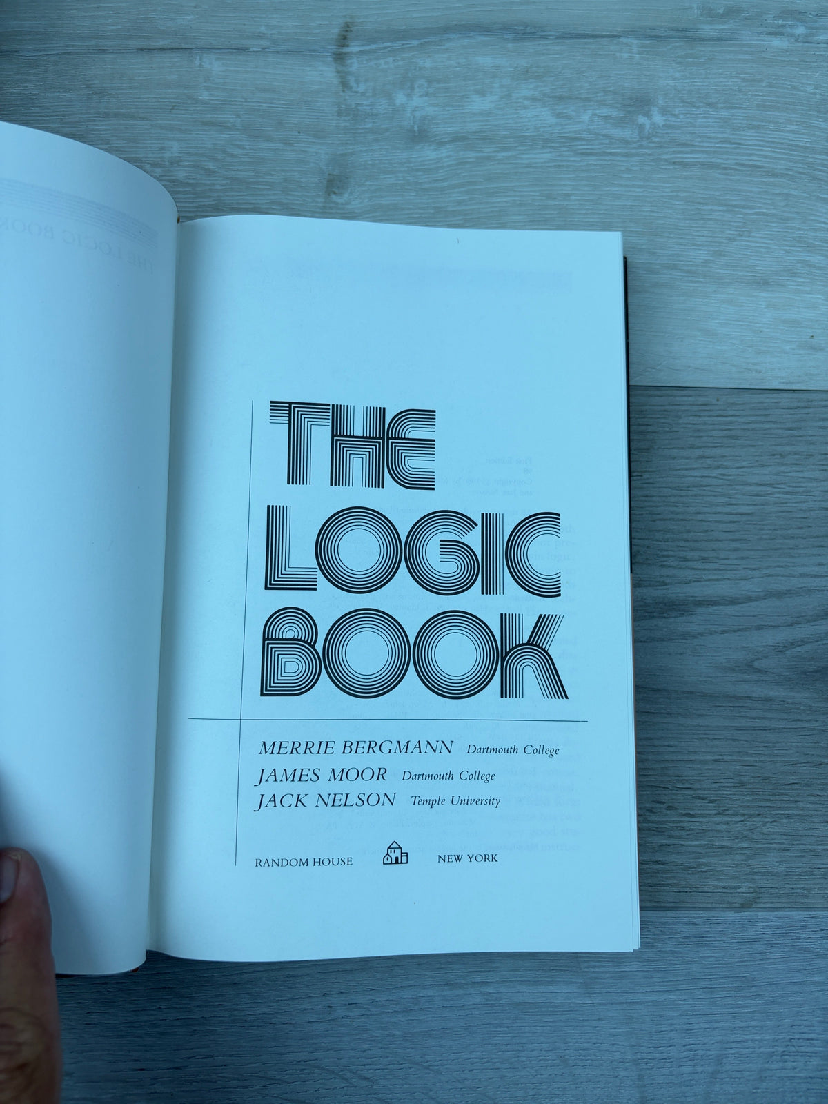 The Logic Book