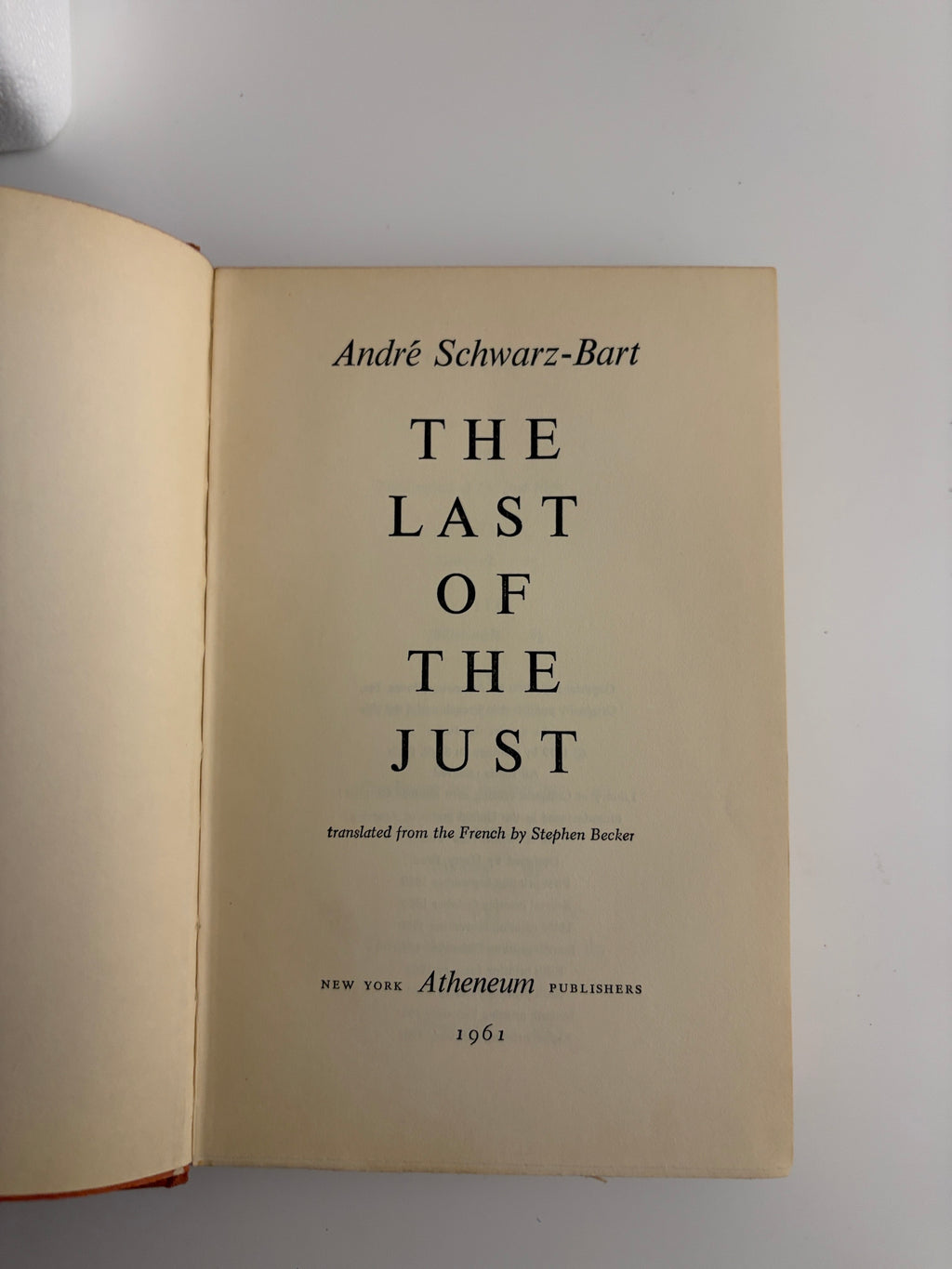 The Last of the Just