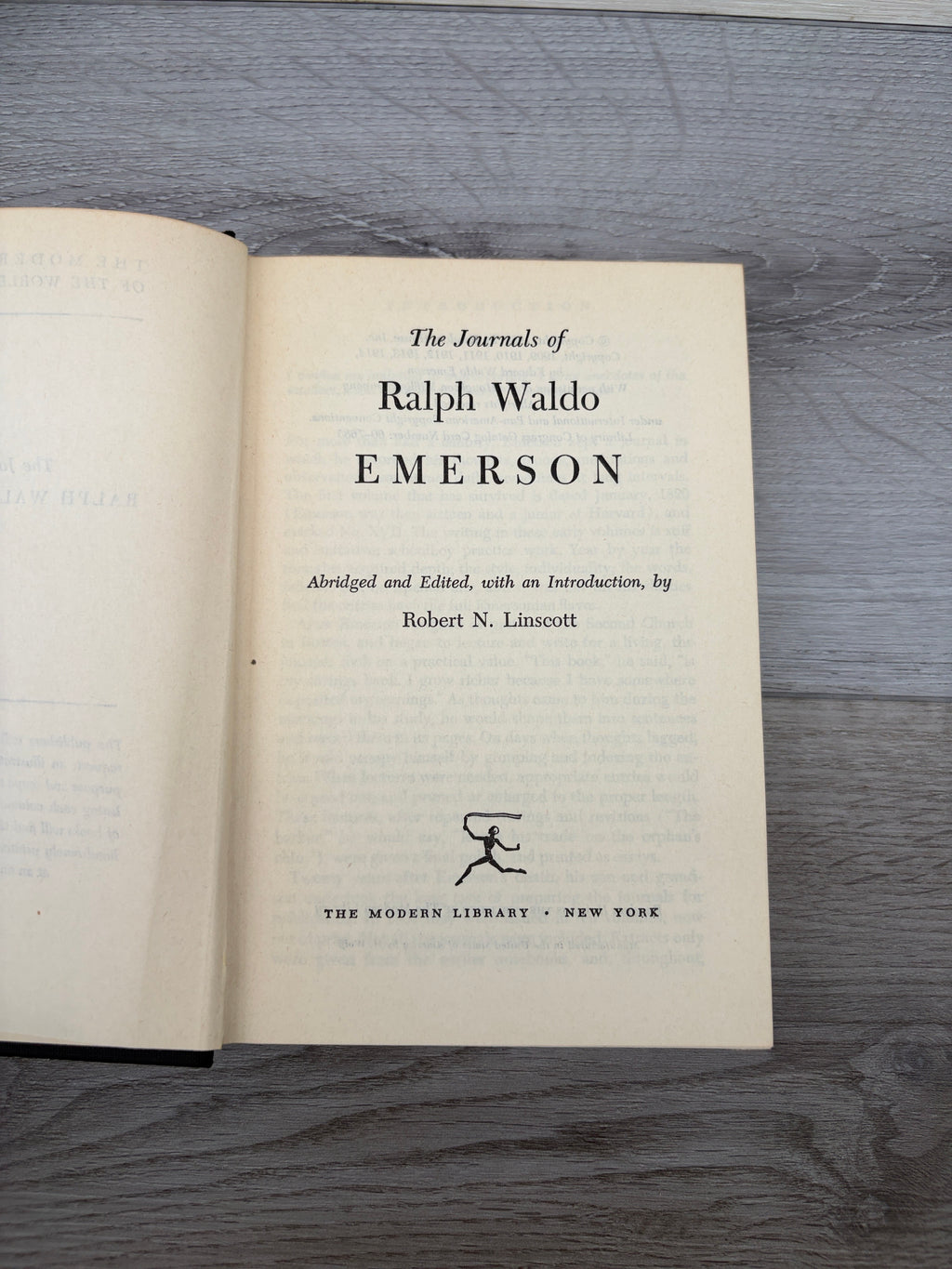The Journals of Ralph Waldo Emerson