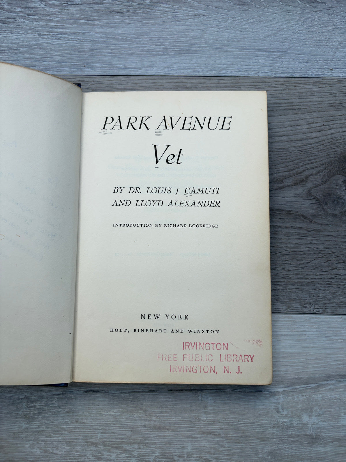 Park Avenue Vet