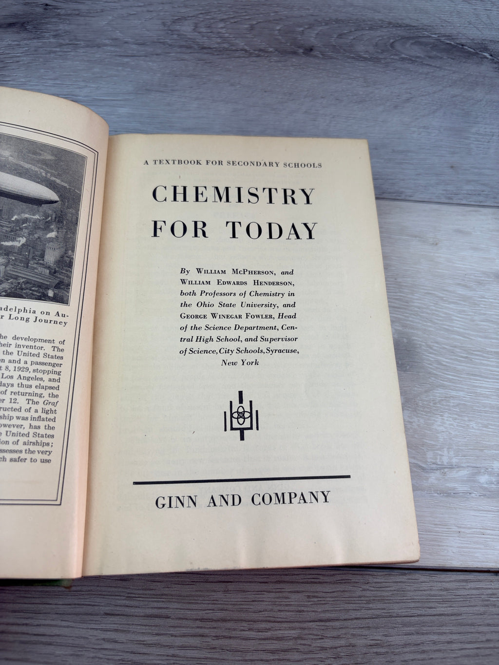 Chemistry for Today