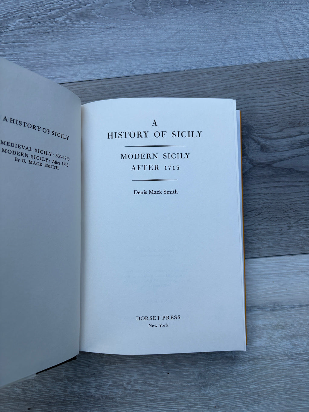 A History of Sicily: Modern Sicily After 1713
