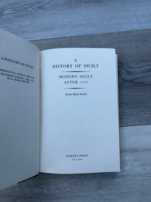 A History of Sicily: Modern Sicily After 1713