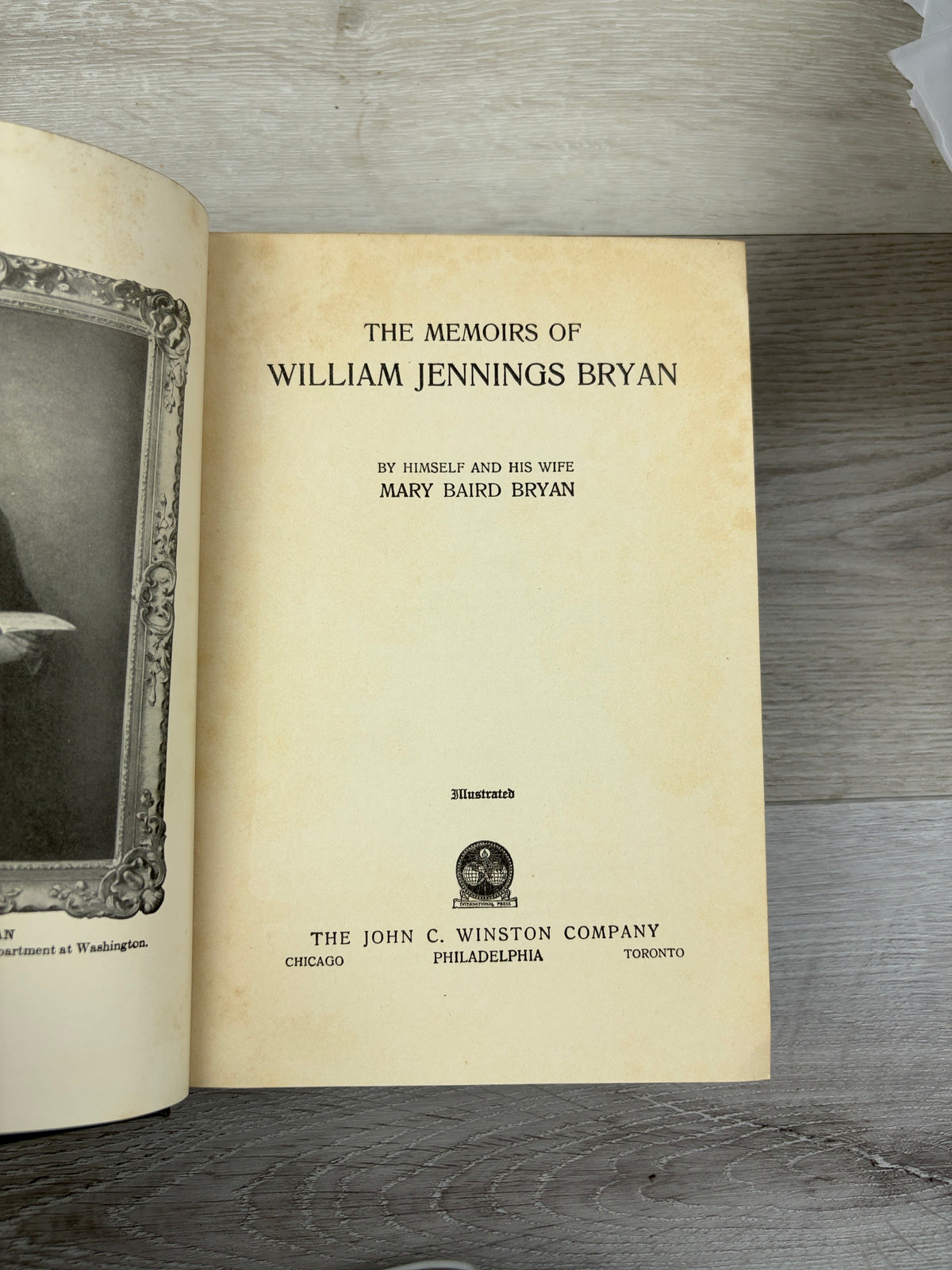 The Memoirs of William Jennings Bryan