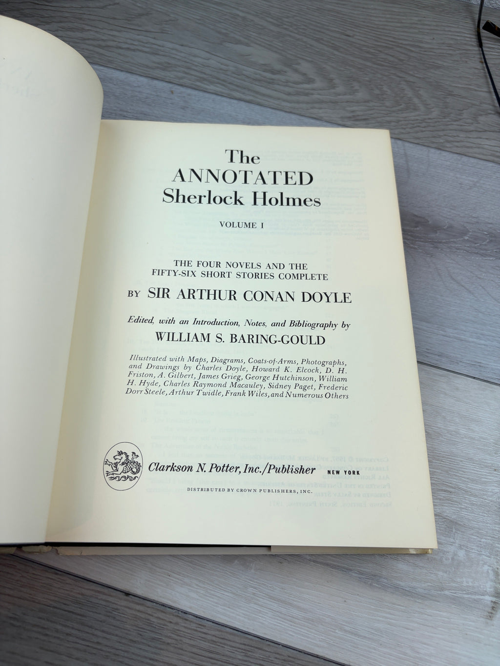 The Annotated Sherlock Holmes, Volume I: The Four Novels and the Fifty-Six Short Stories Complete