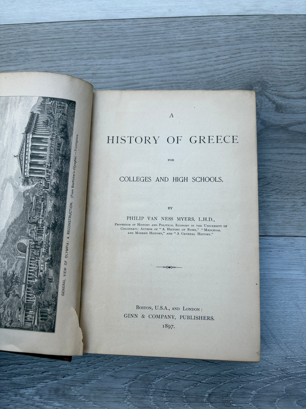 A History of Greece for Colleges and High Schools