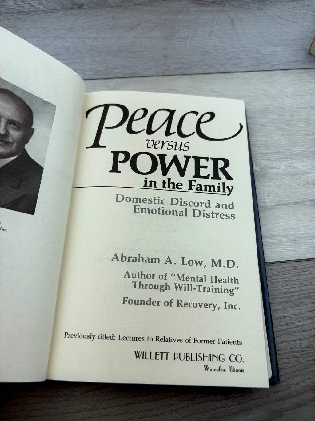 Peace versus Power in the Family