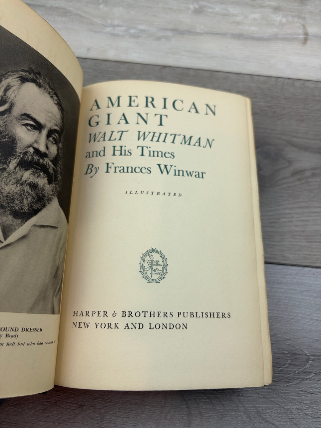 American Giant: Walt Whitman and His Times