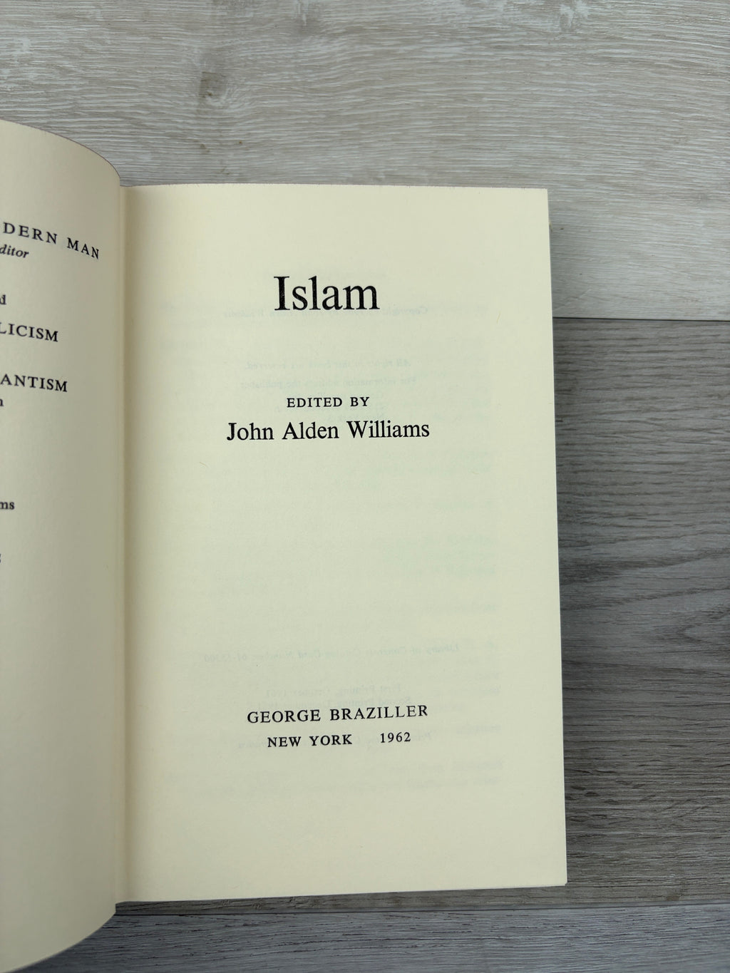 The Muslim World: Islam and Modernism