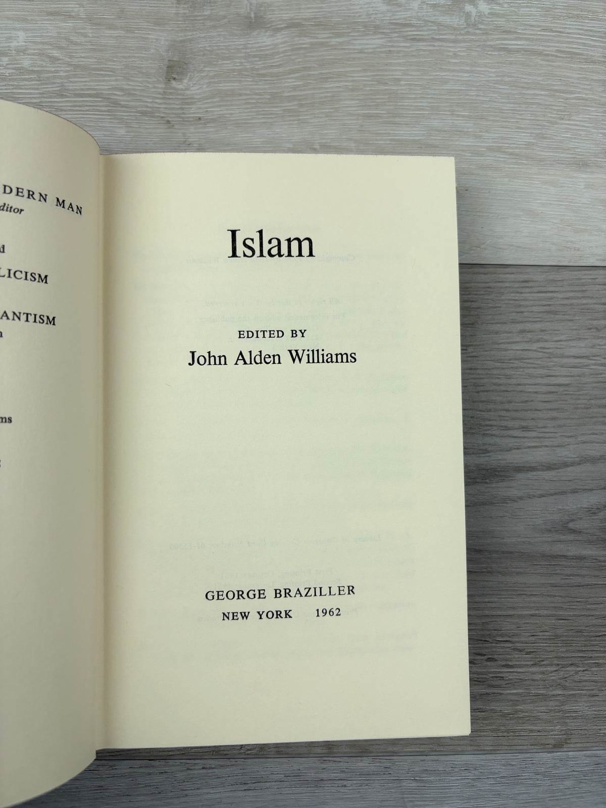 The Muslim World: Islam and Modernism