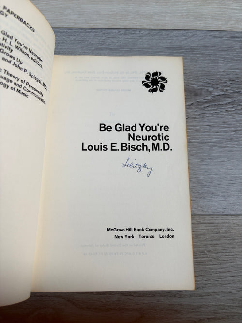 Be Glad You're Neurotic