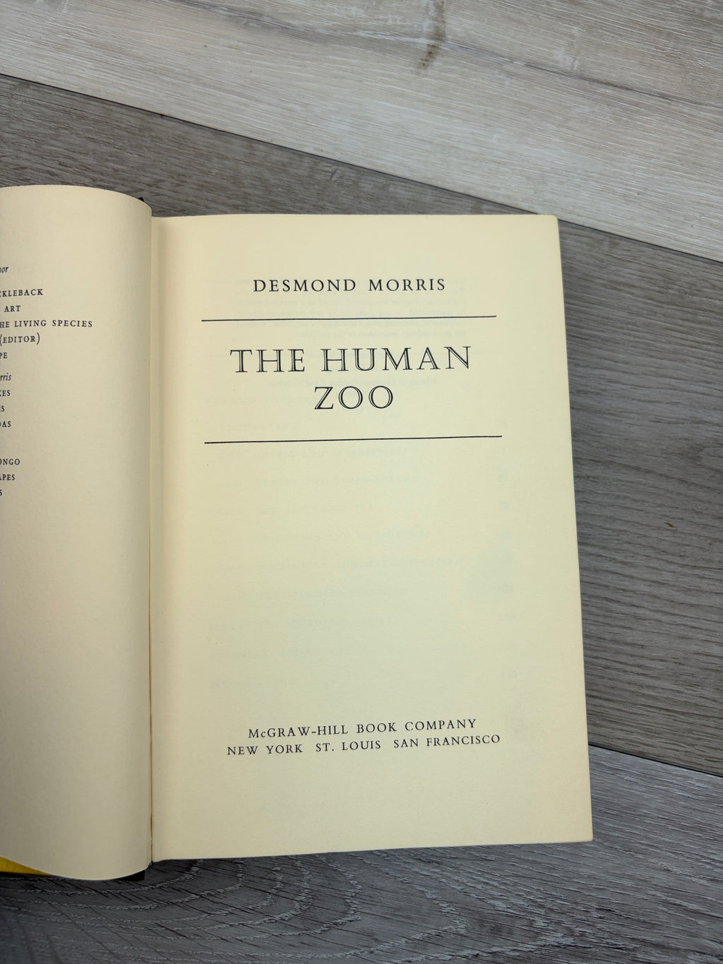 The Human Zoo