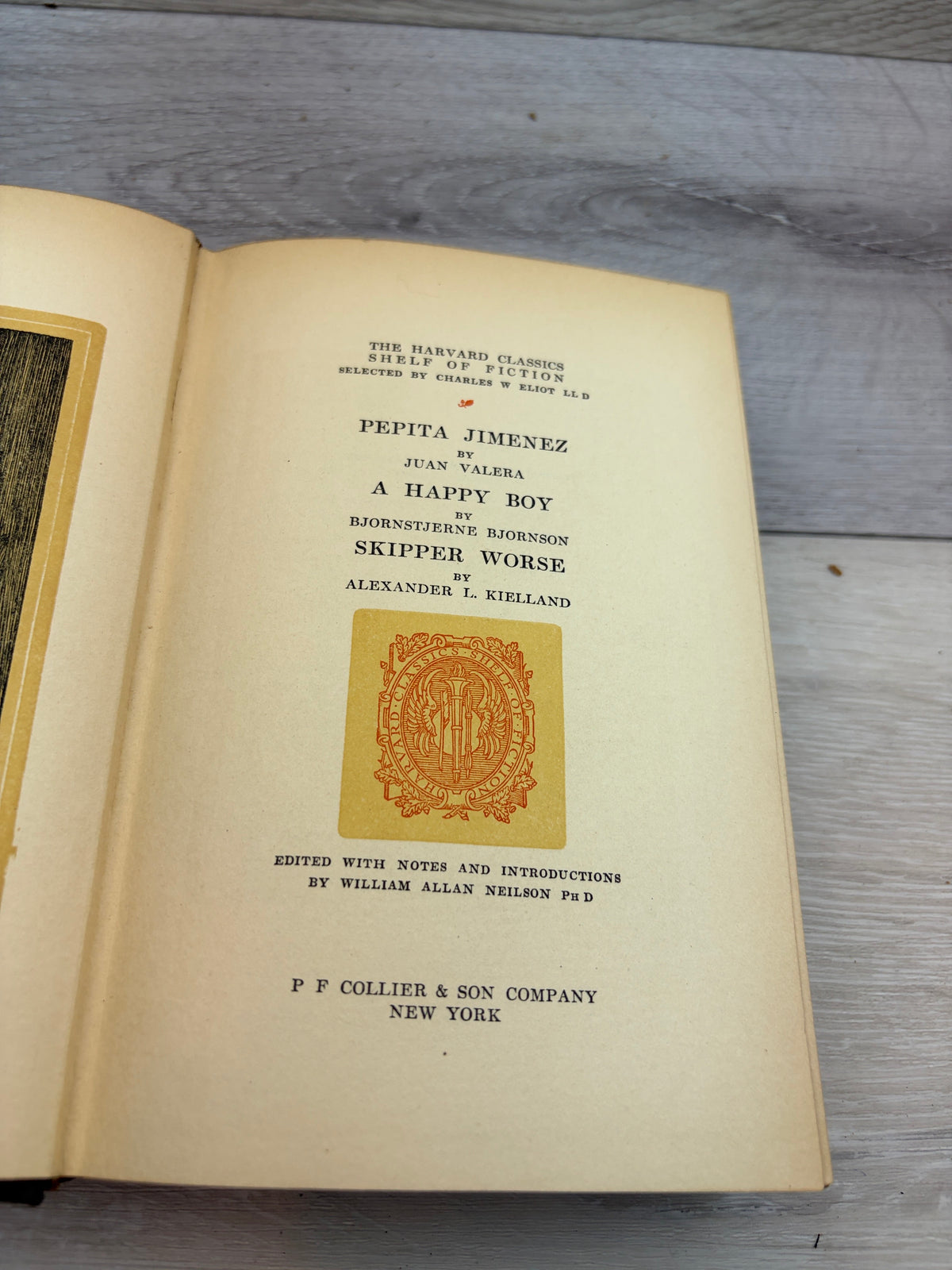 The Harvard Classics: Pepita Jimenez; A Happy Boy; Skipper Worse