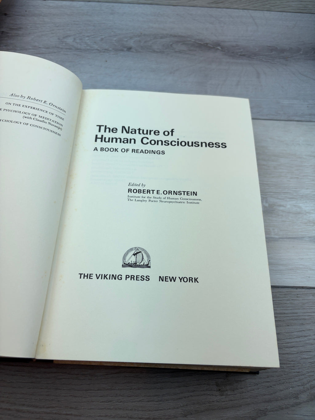 The Nature of Human Consciousness