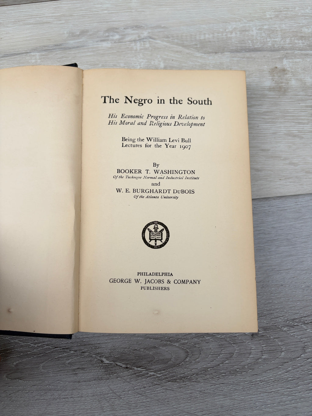 The Negro in the South