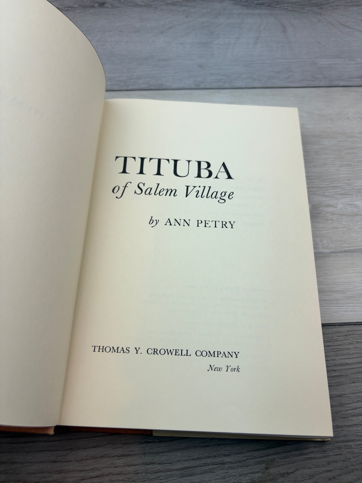 Tituba of Salem Village