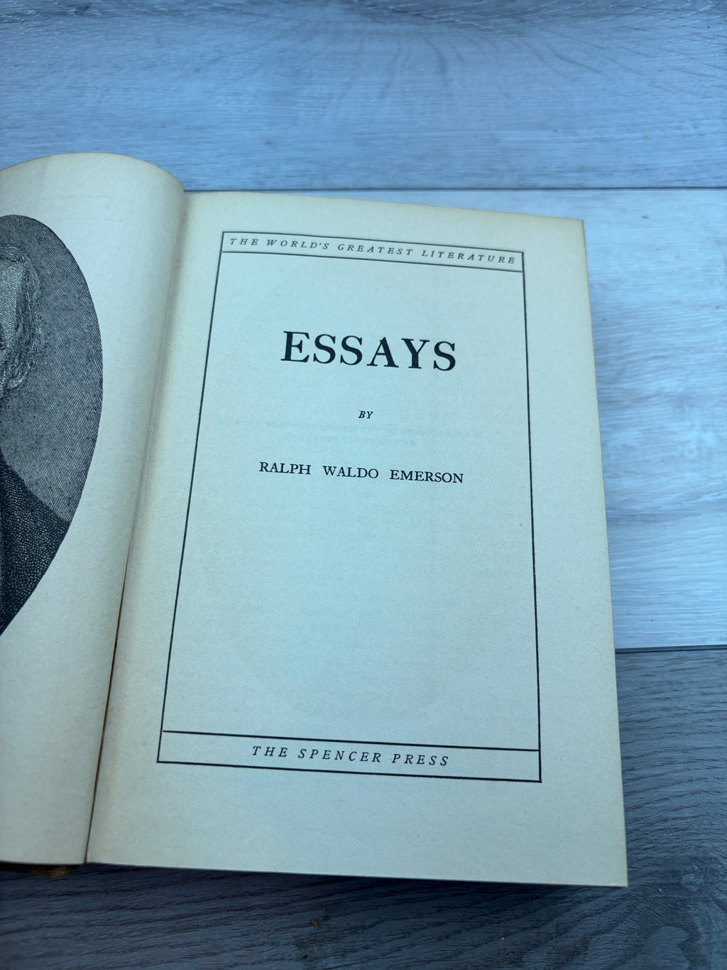 The World's Greatest Literature: Emerson's Essays