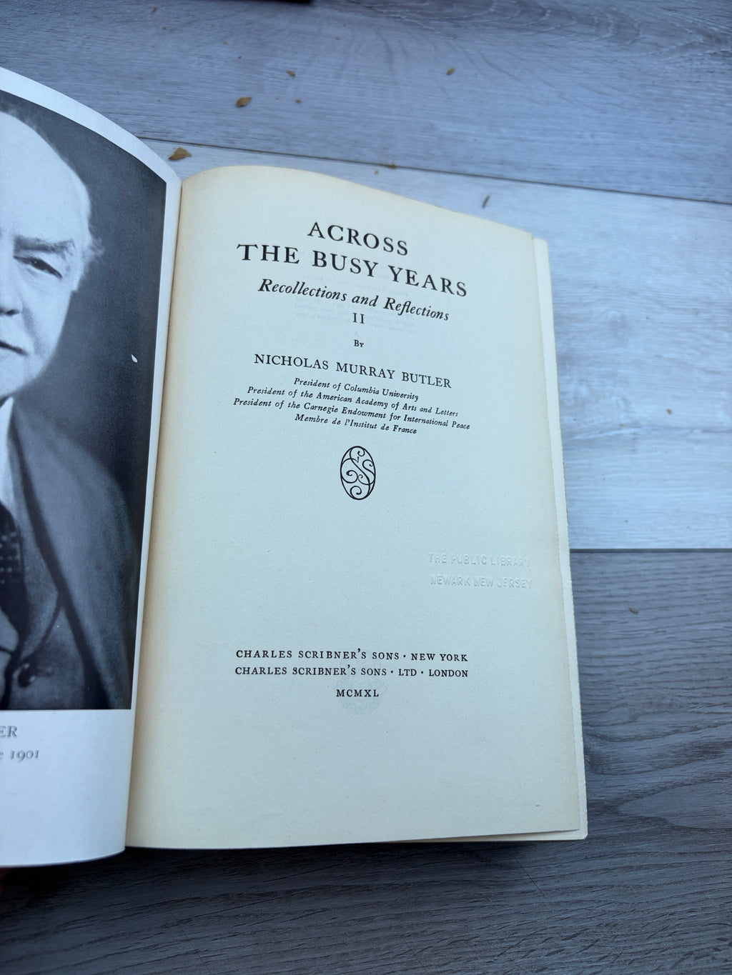 Across the Busy Years