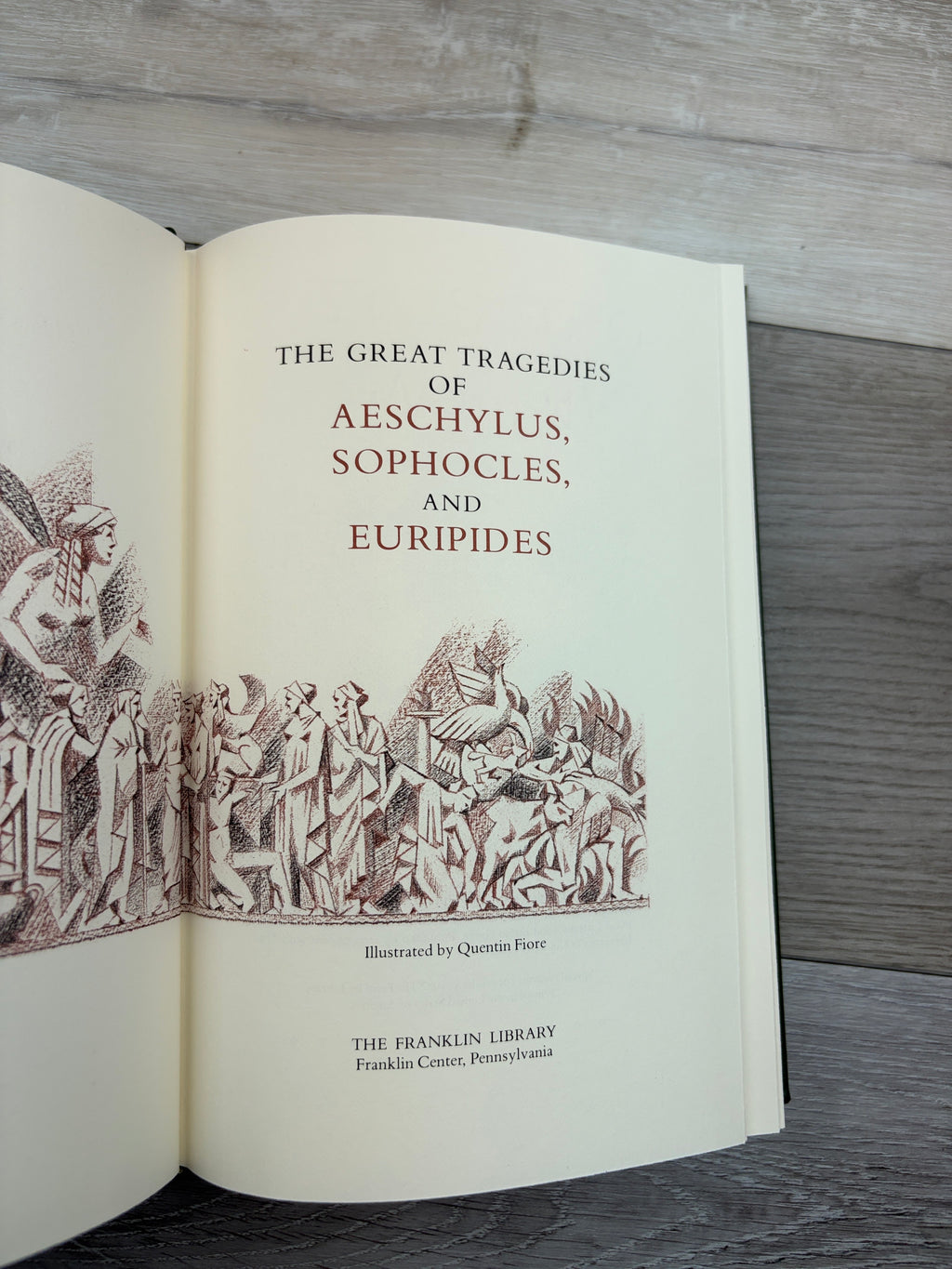 The Great Tragedies of Aeschylus, Sophocles, and Euripides