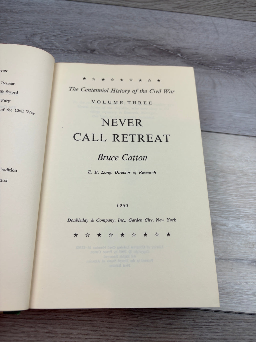 Never Call Retreat