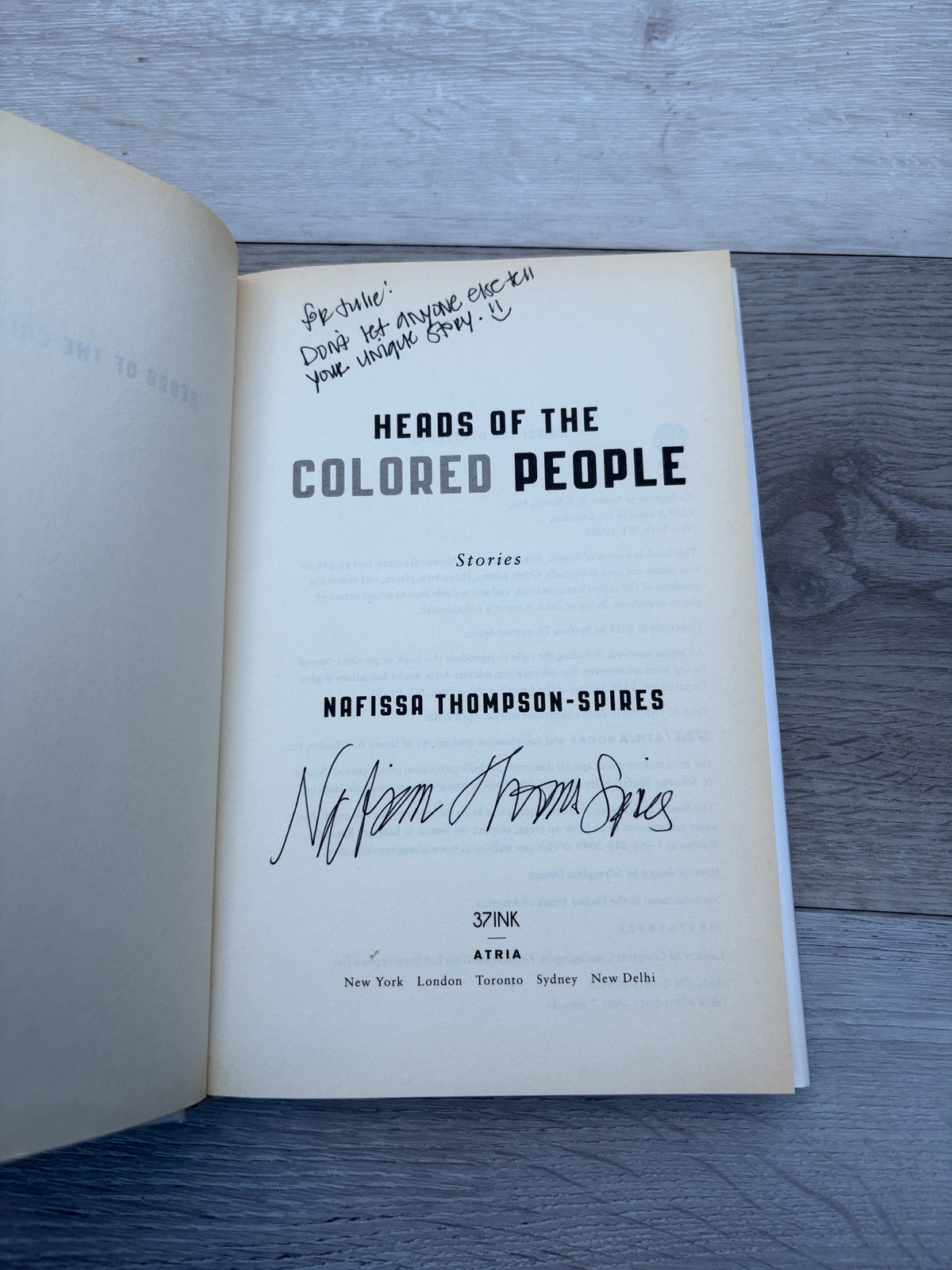 Heads of the Colored People: Stories